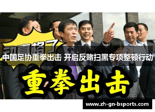 中国足协重拳出击 开启反赌扫黑专项整顿行动